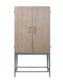 bar cabinet, home bars, plank and hide