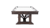 plank and hide, pool tables, billiards, brunswick