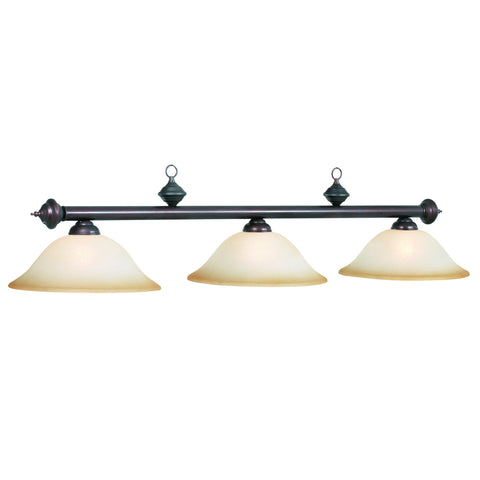 Billiard light 3 lshade RG360 ORB