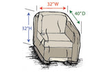 Sectional Modular End Left Cover CP303