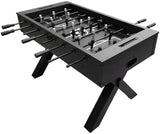 foosball tables, plank and hide