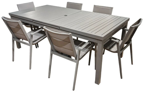 dining sets, outdoor dining, patio furiture, plank and hide