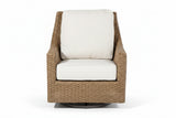 wicker swivel chair