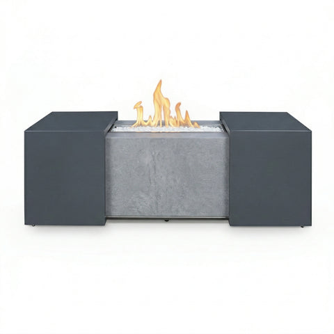 modern outdoor functional firepit