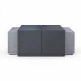 modern outdoor functional firepit