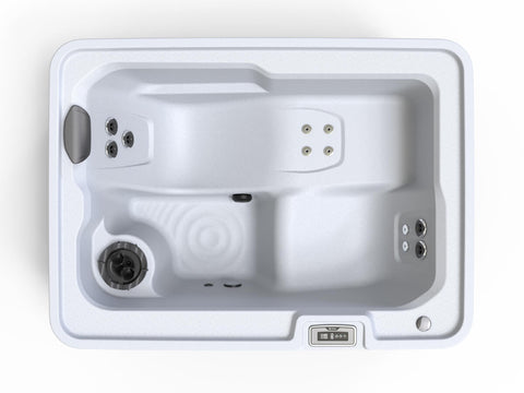 Hot Spring Spas Mini 2-Person Freeflow Spa, Compact 2-person plug-and-play hot tub by Hot Spring Spas