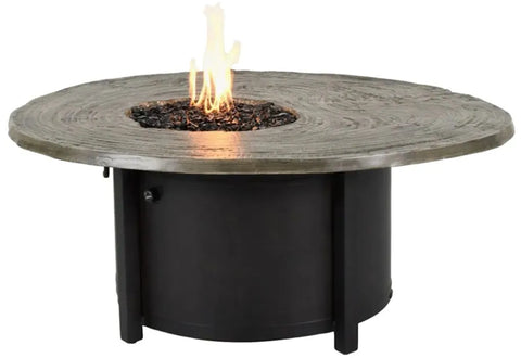 Nature's Wood Round Firepit