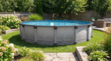 round above ground pool