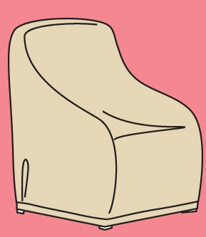 Lounge Chair XL & Club Cover CP241