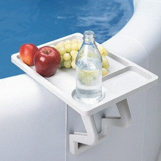 aqua tray spa side table