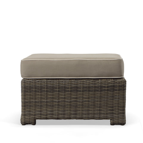 wicker ottoman, outdoor ottoman, ottoman for sale, furniture, patio furniture